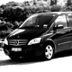 Chauffeur driven Mercedes Benz Viano seven-seat vehicle