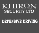Security Chauffeur is specially trained & certified by Khiron Defensive Driving